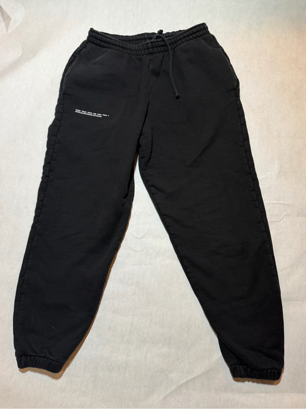 PANGAIA Black Blue Sweatpants Joggers Size [Size S]